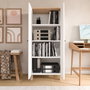 Hanah Home Armario Multiusos Nord - ND5-SW Blanco y Roble